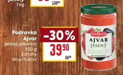 Billa Podravka Ajvar nabídka