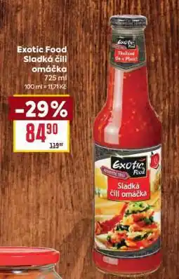 Billa Exotic Food Sladká čili omáčka nabídka