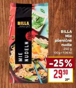Billa BILLA Mie pšeničné nudle nabídka