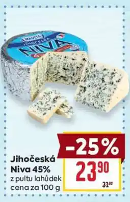 Billa Jihočeská niva 45% nabídka