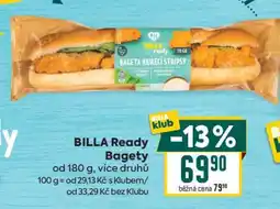 Billa BILLA Ready Bagety nabídka