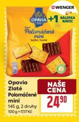 Billa Opavia Zlaté Polomáčené mini nabídka