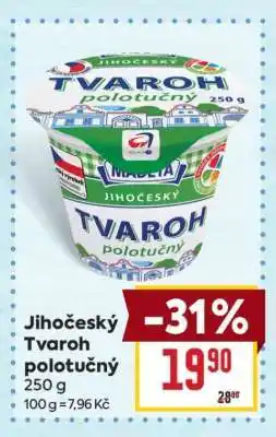 Billa Jihočeský Tvaroh polotučný nabídka