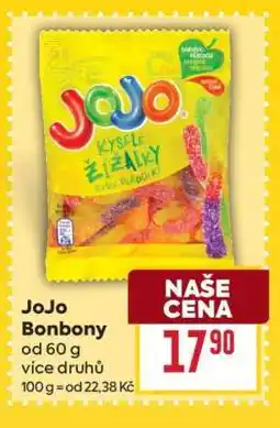 Billa JOJO bonbony nabídka