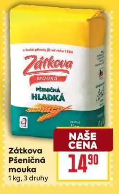 Billa Zátkova Pšeničná mouka nabídka