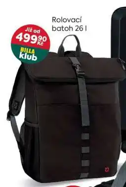 Billa Rolovací batoh 26 l nabídka