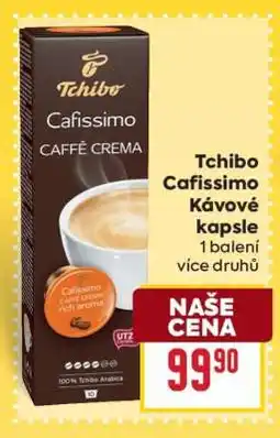 Billa Tchibo Cafissimo Kávové kapsle nabídka
