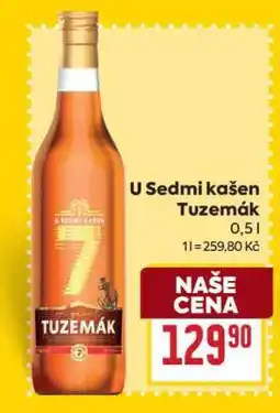 Billa U sedmi Kašen Tuzemák nabídka