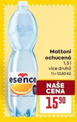 Billa Mattoni ochucená nabídka