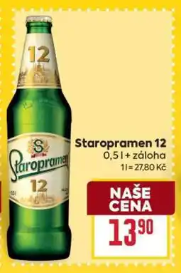 Billa Staropramen 12 nabídka