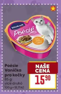 Billa Poésie Vanička pro kočky nabídka