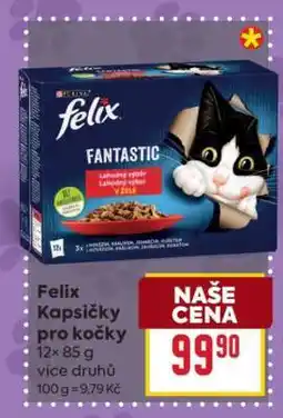 Billa Felix kapsičky pro kočky nabídka