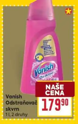 Billa Vanish Odstraňovač skvrn nabídka
