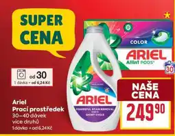 Billa Ariel prací prostředek nabídka