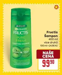 Billa Fructis šampon nabídka