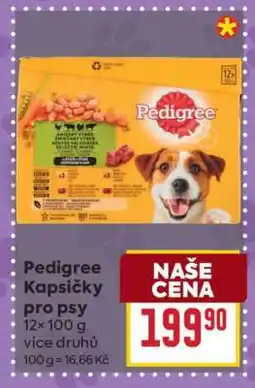 Billa Pedigree kapsičky pro psy nabídka