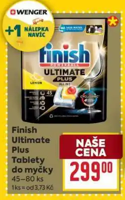 Billa Finish Ultimate Plus Tablety do myčky nabídka