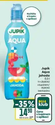 Billa Jupík Aqua jahoda nabídka