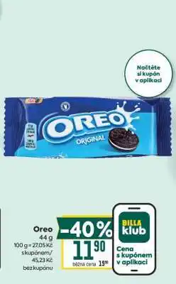 Billa Oreo nabídka