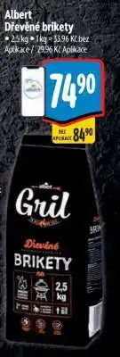 Albert Albert Dřevěné brikety nabídka