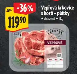 Albert Vepřová krkovice s kostí – plátky • nabídka