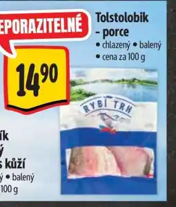 Albert Tolstolobik - porce nabídka