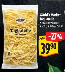 Albert World’s market Tagliatelle nabídka
