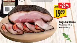 Albert Anglická slanina nabídka
