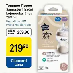 Tesco Tommee Tippee Samosterilizační kojenecká láhev 260 ml nabídka