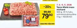 Tesco Tesco Mleté maso míchané nabídka