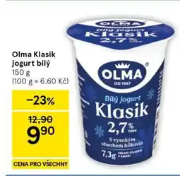 Tesco Olma Klasik jogurt bílý nabídka