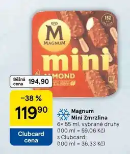 Tesco Magnum Mini Zmrzlina nabídka