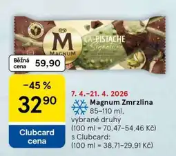 Tesco Magnum zmrzlina nabídka