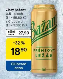 Tesco Zlatý Bažant nabídka