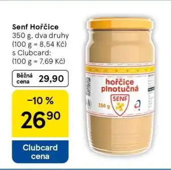 Tesco Senf Hořčice nabídka