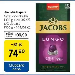 Tesco Jacobs Kapsle nabídka