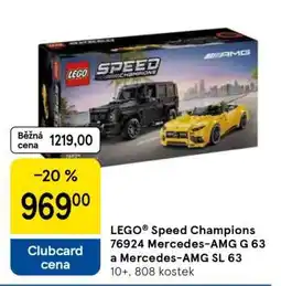 Tesco LEGO Speed Champions 76924 Mercedes-AMG G 63 a Mercedes-AMG SL 63 nabídka