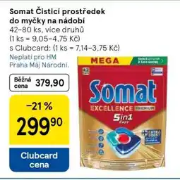 Tesco Somat Čisticí prostředek do myčky na nádobí nabídka