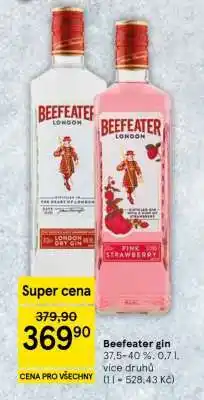 Tesco Beefeater Gin nabídka