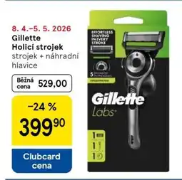 Tesco GILLETTE Holicí strojek nabídka