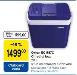 Tesco Orion EC 987C Chladicí box nabídka