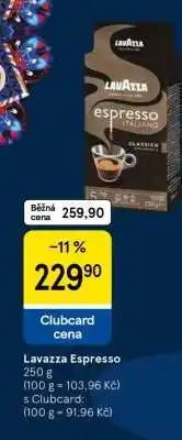 Tesco Lavazza Espresso nabídka