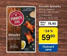 Tesco Ponnath Špekáčky nabídka