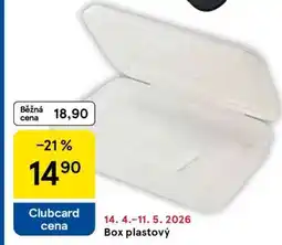 Tesco Box plastový nabídka