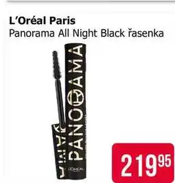 Teta L'Oréal Paris Panorama All Night Black řasenka nabídka