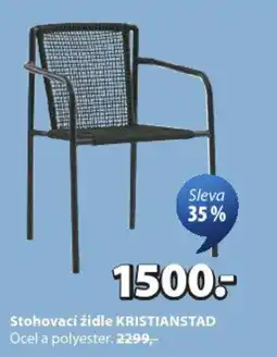 JYSK Stohovací židle KRISTIANSTAD nabídka