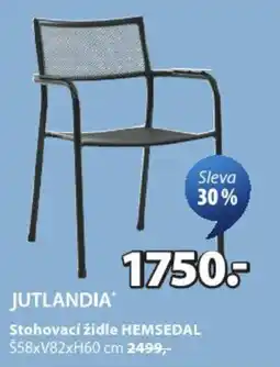 JYSK Stohovací židle HEMSEDAL nabídka