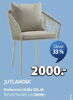 JYSK Stohovací židle GILJA nabídka