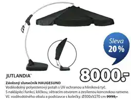 JYSK Závěsný slunečník HAUGESUND nabídka
