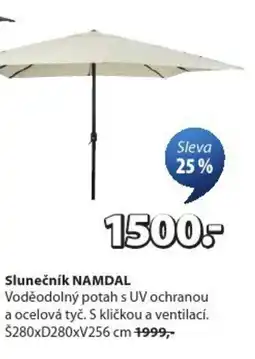 JYSK Slunečník NAMDAL nabídka